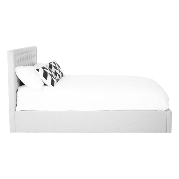 Savoir Light Grey King Size Ottoman Bed - Image 6