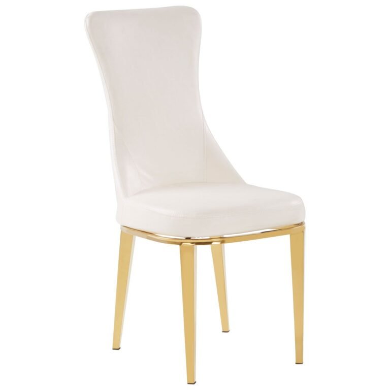 Flori White Dining Chair