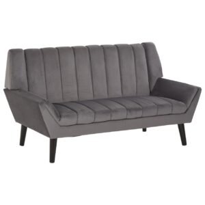 Vinar 2 Seat Grey Sofa