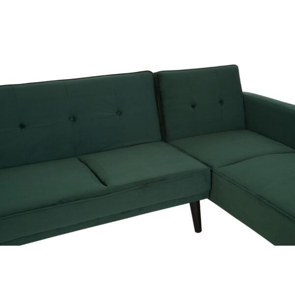 Serinity 3 Seat Green Sofa Bed - Image 9