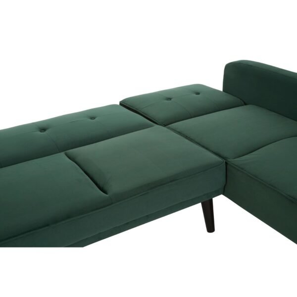 Serinity 3 Seat Green Sofa Bed - Image 12