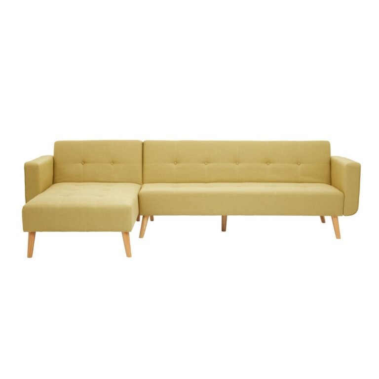 Lenser Large Olive Velvet Sofa