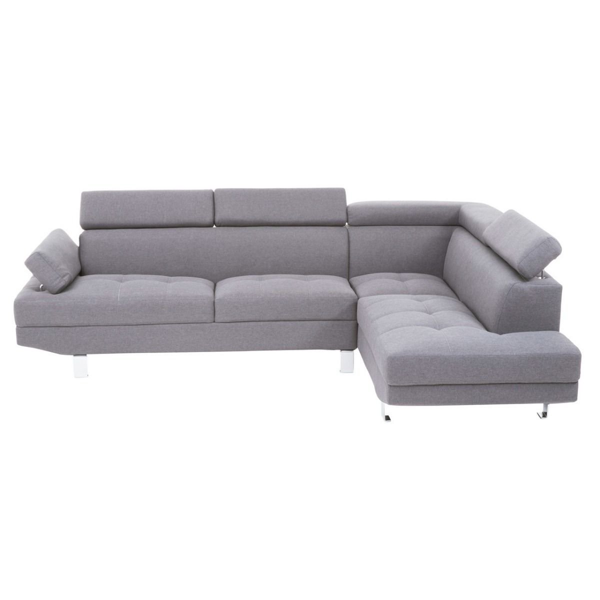 Alover Large Grey Linen Sofa Alover Large Grey Linen Sofa