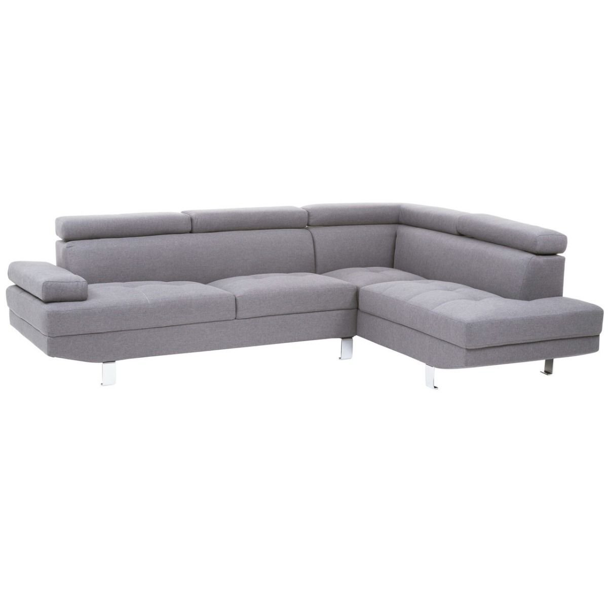 Alover Large Grey Linen Sofa Alover Large Grey Linen Sofa