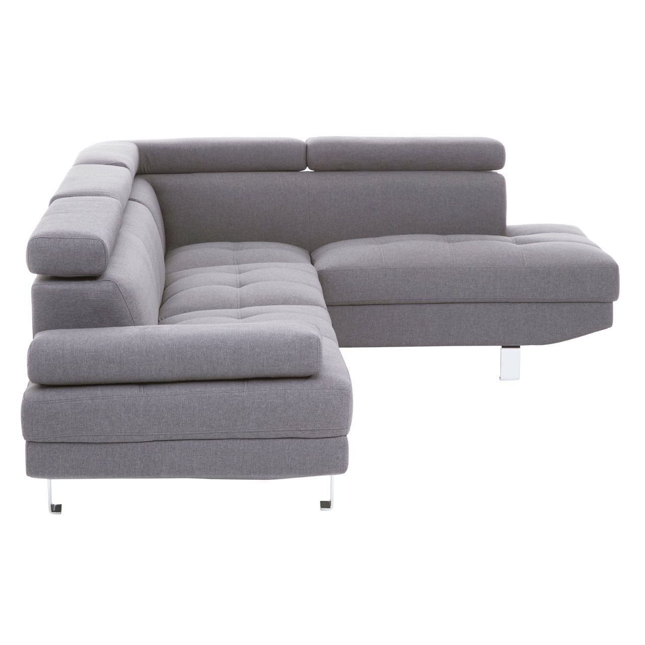 Alover Large Grey Linen Sofa Alover Large Grey Linen Sofa