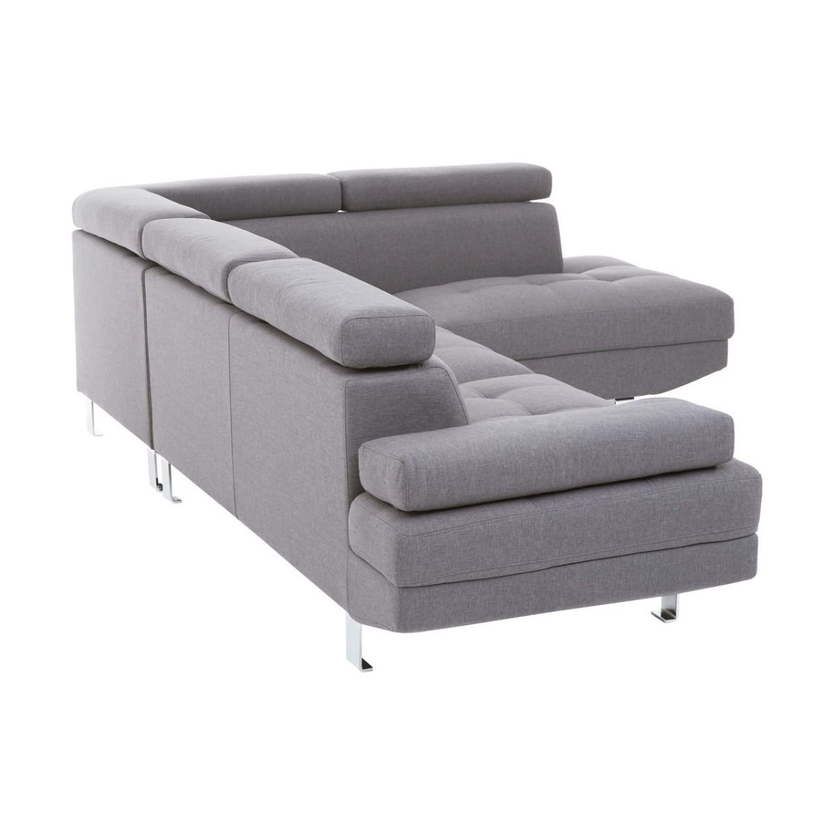 Alover Large Grey Linen Sofa Alover Large Grey Linen Sofa