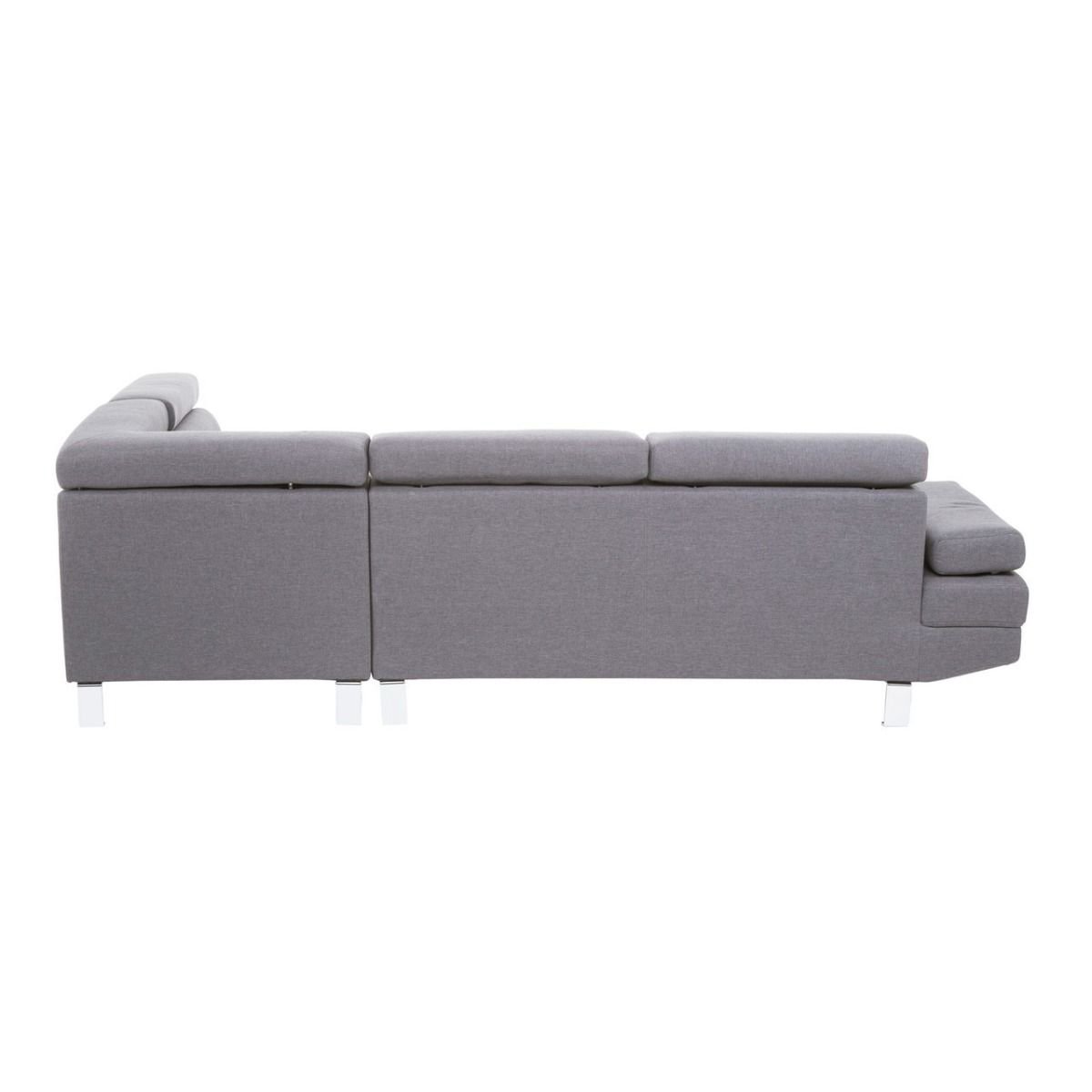 Alover Large Grey Linen Sofa Alover Large Grey Linen Sofa