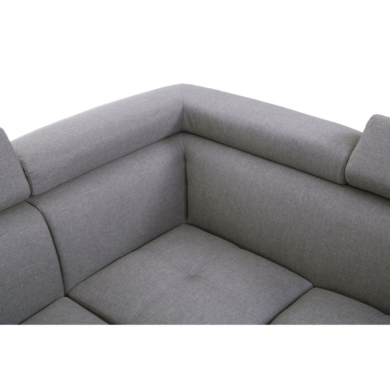 Alover Large Grey Linen Sofa Alover Large Grey Linen Sofa
