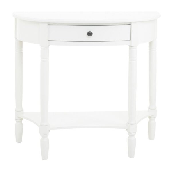 Mayfair Semi-Circle Console Table With Drawer