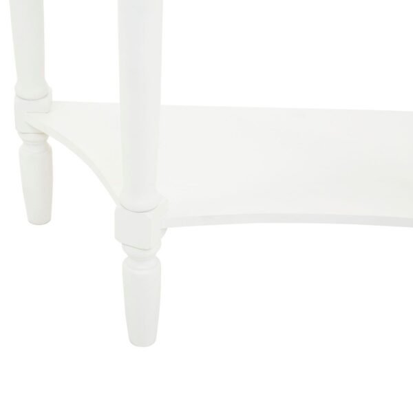 Mayfair Semi-Circle Console Table With Drawer - Image 6