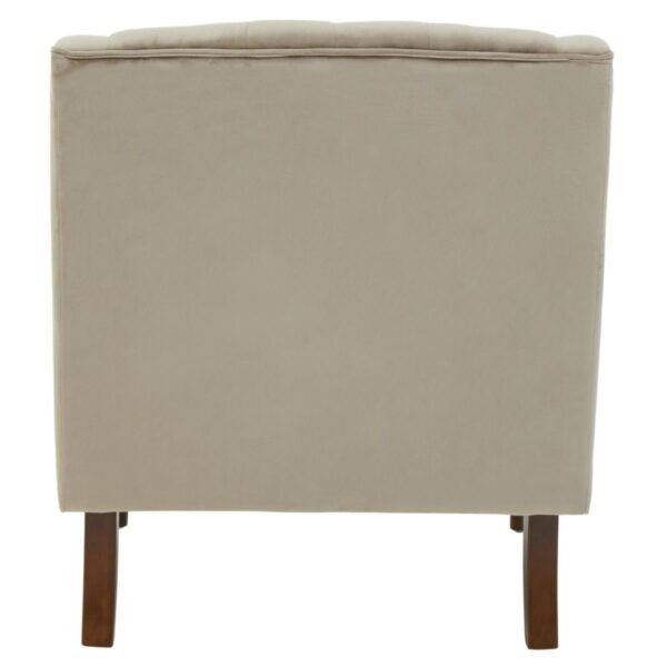 Norbury Mink Velvet Armchair - Image 5