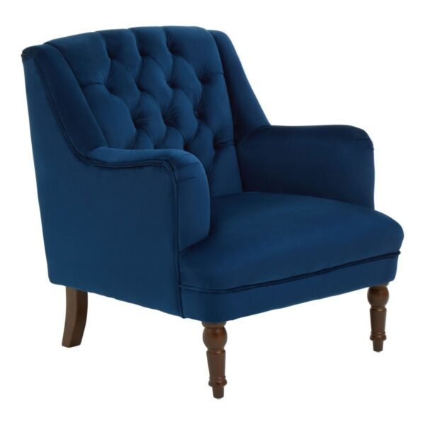 Norbury Midnight Velvet Armchair - Image 3