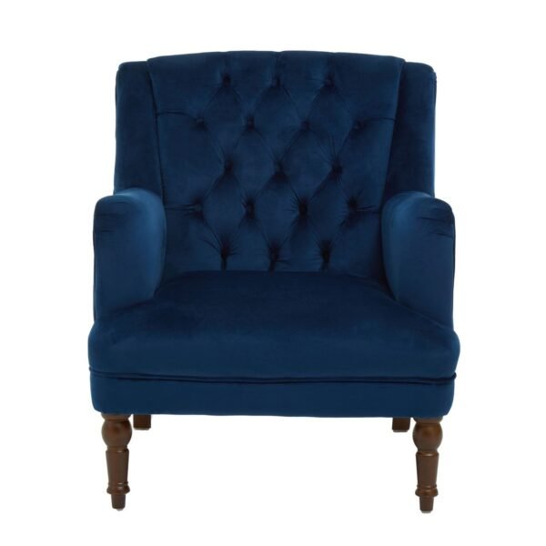 Norbury Midnight Velvet Armchair - Image 2