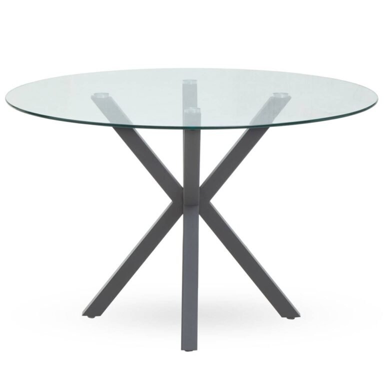 Ranford Dining Table With Grey Legs