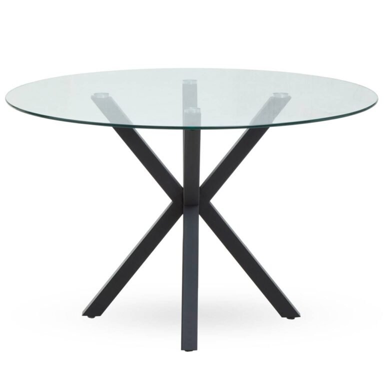 Ranford Dining Table With Black Legs