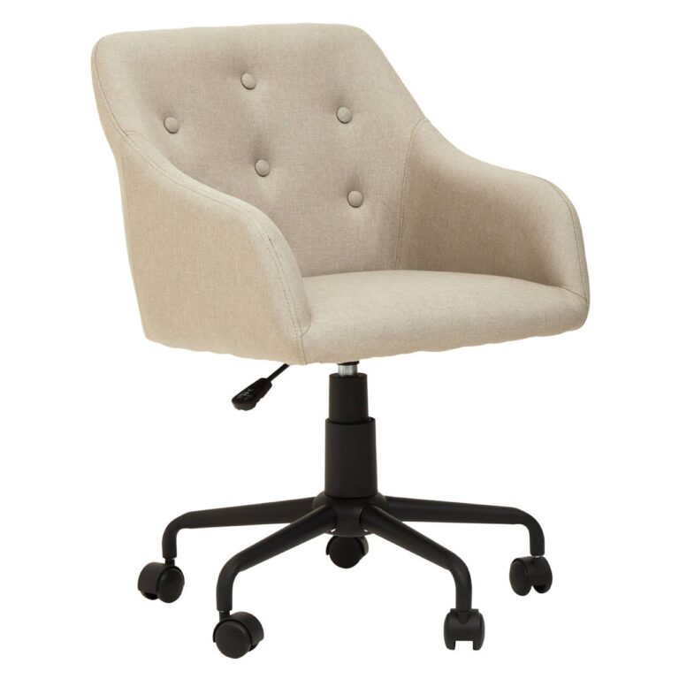 Arent Beige And Black Home Office Chair