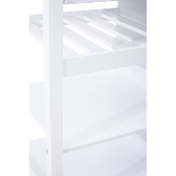 Kent White Kitchen Trolley - Image 10