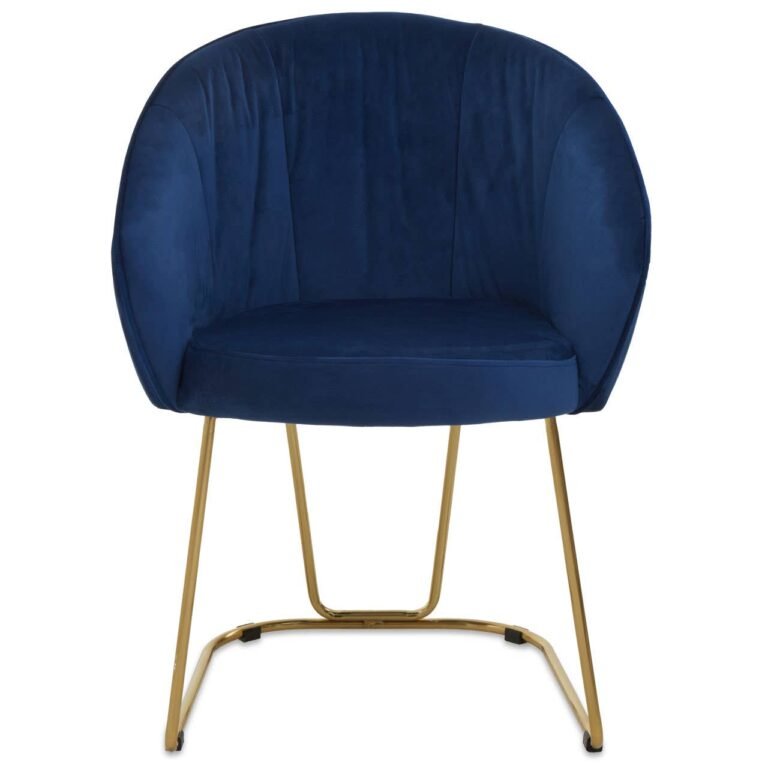 Netio Midnight Velvet Dinner Chair