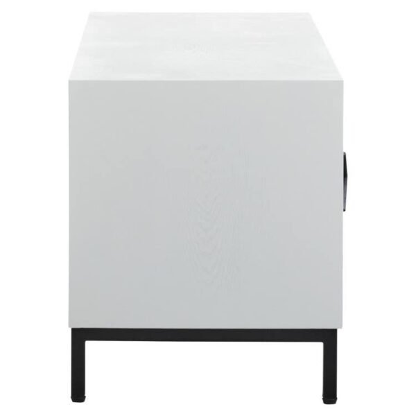 Regal White Frame Media Unit - Image 4