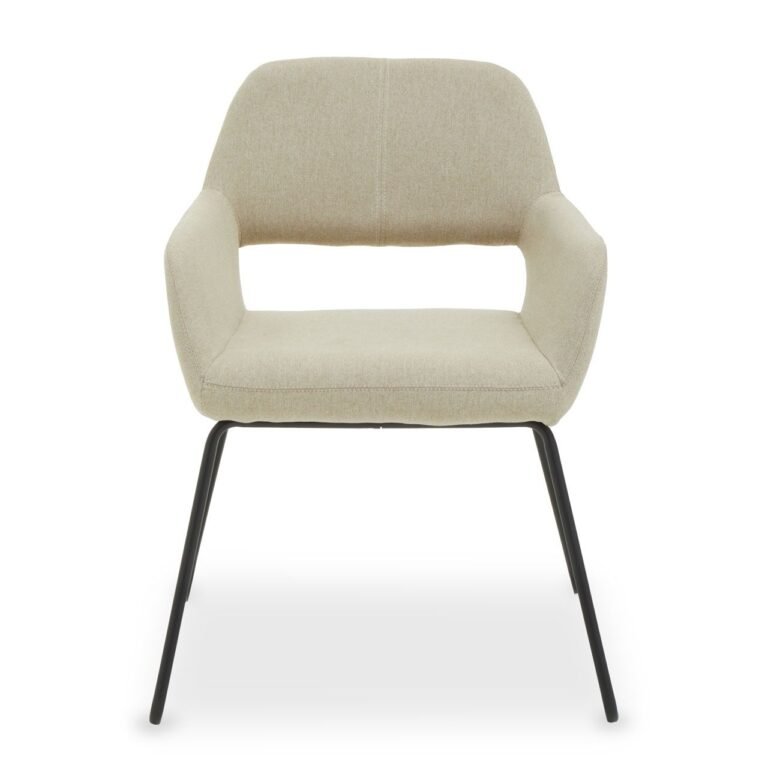 Holm Natural Fabric Dining Chair