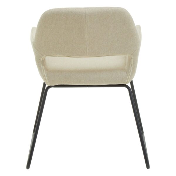 Holm Natural Fabric Dining Chair - Image 5