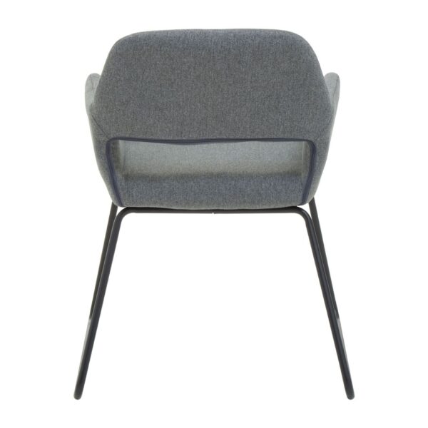 Holm Grey Fabric Dining Chair - Image 5