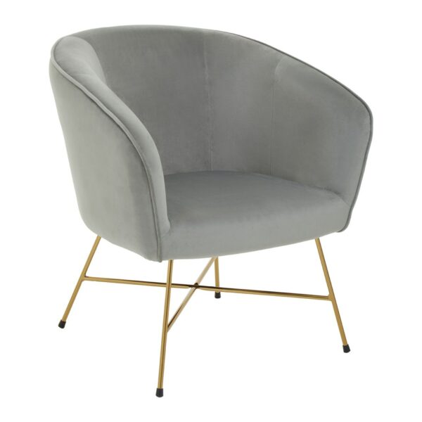 Holm Chair with Metal Frame - Image 3