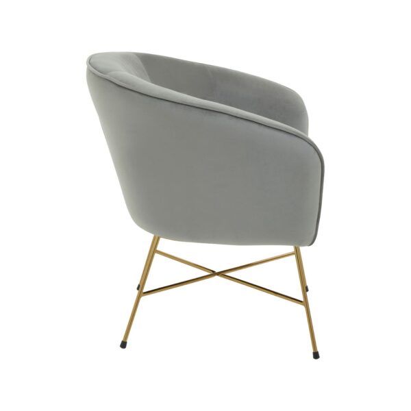 Holm Chair with Metal Frame - Image 4