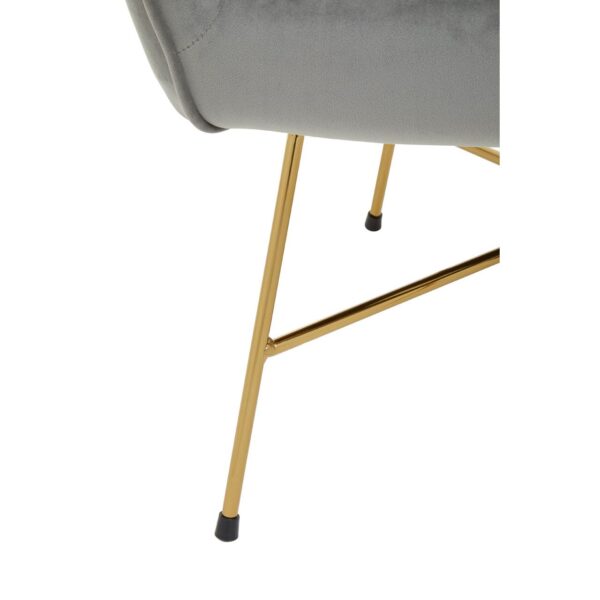 Holm Chair with Metal Frame - Image 8