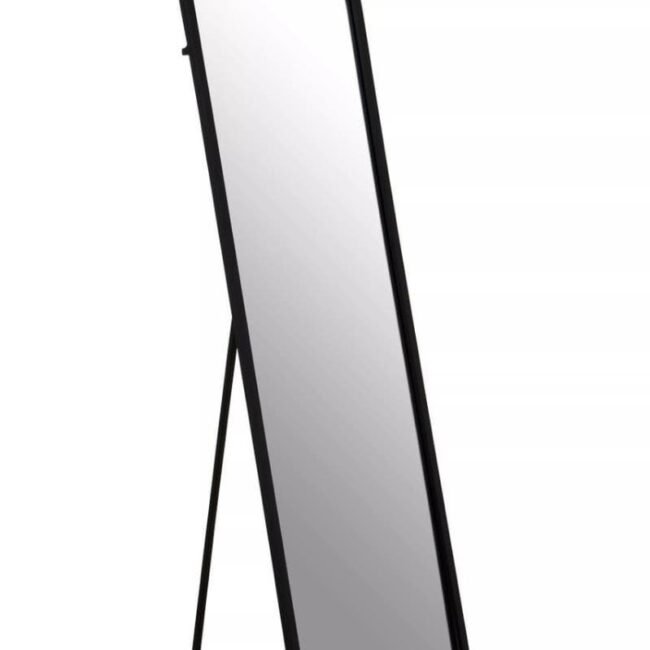 Ento Black Floor Mirror