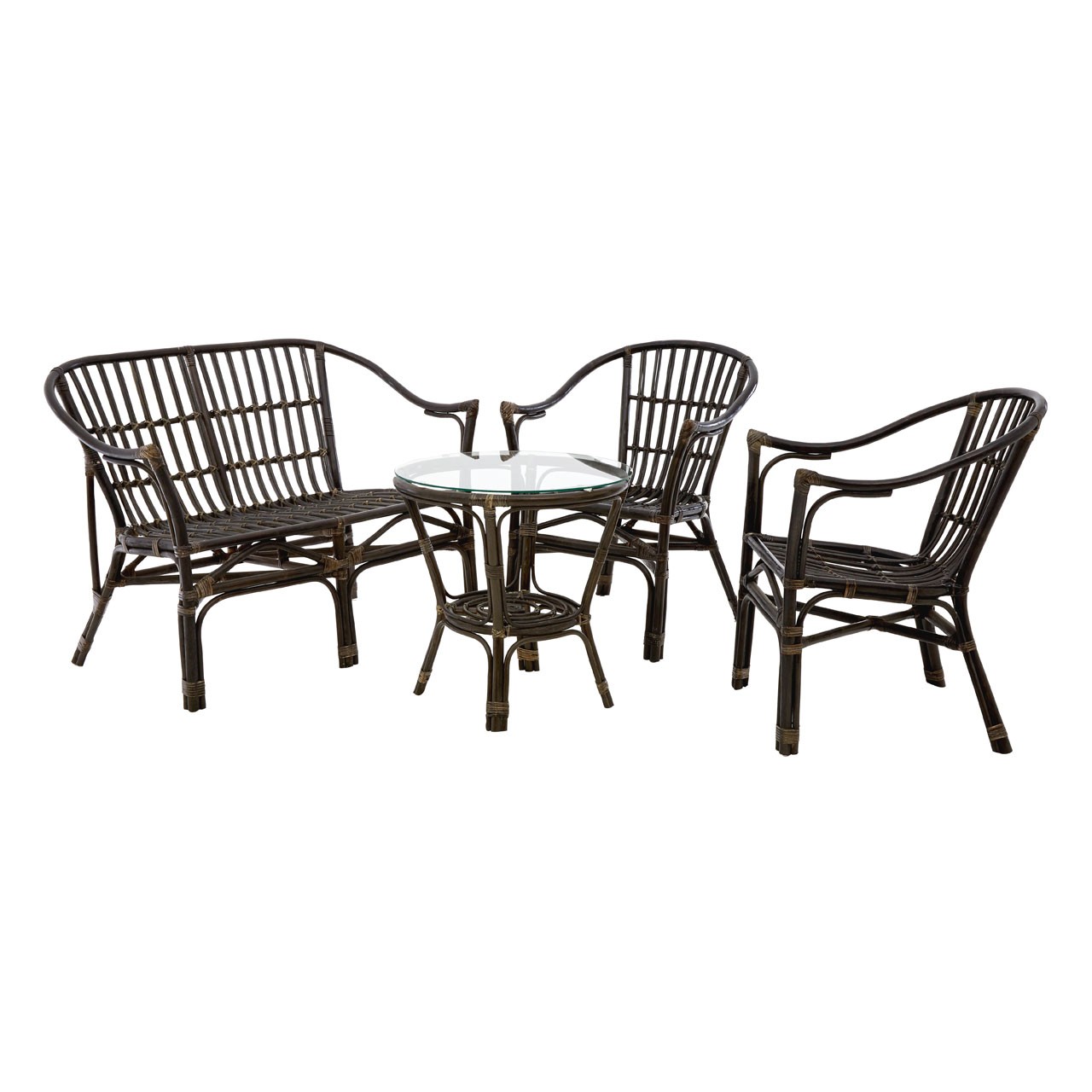 milano patio furniture set 4pc