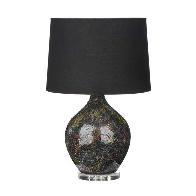 Rene Mix Crystal Mosaic Feature Lamp