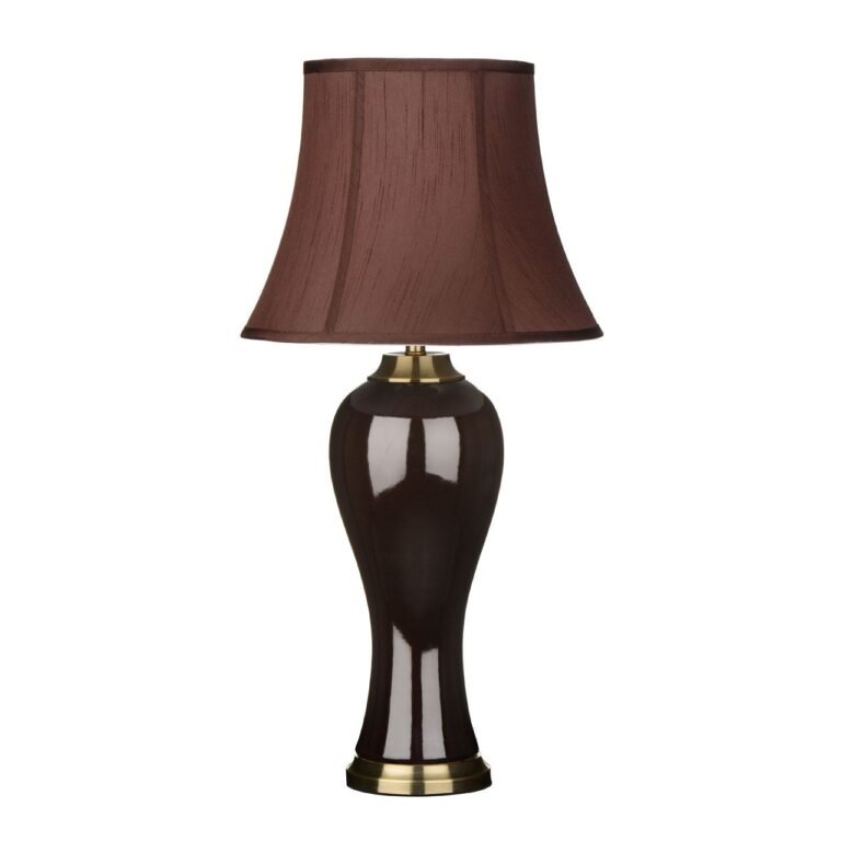 Brown oil Shade Feature Lamp