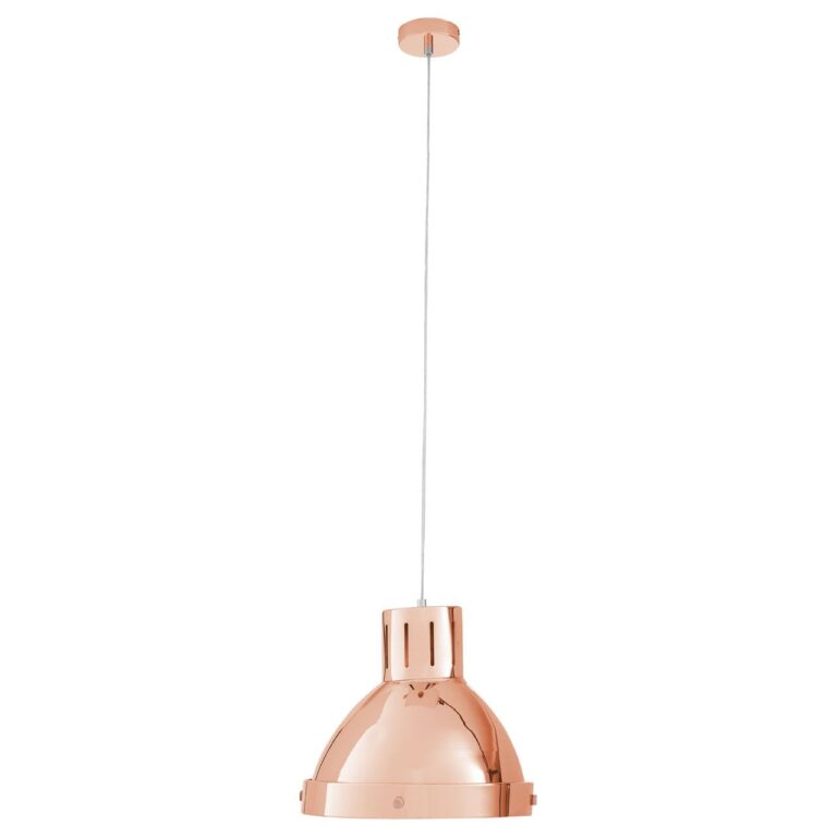 Cliffe Metal And Copper Pendant Light