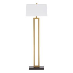 Montford Metal And Fabric Shade Floor Lamp