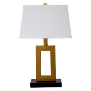 Montford Metal And Bronze Effect Table Lamp