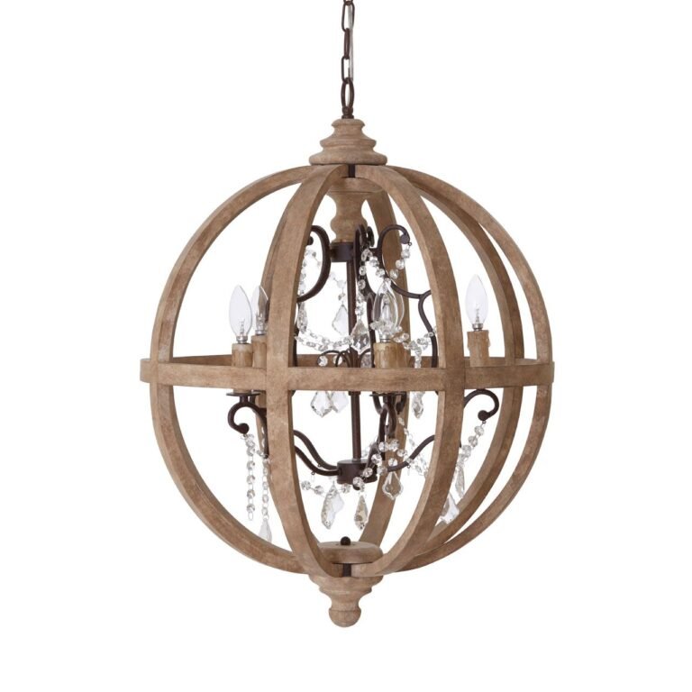 Pille 5 Arm Chandelier