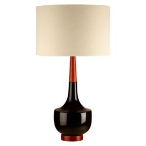 Lyn Table Lamp With Wood / Ceramic Base