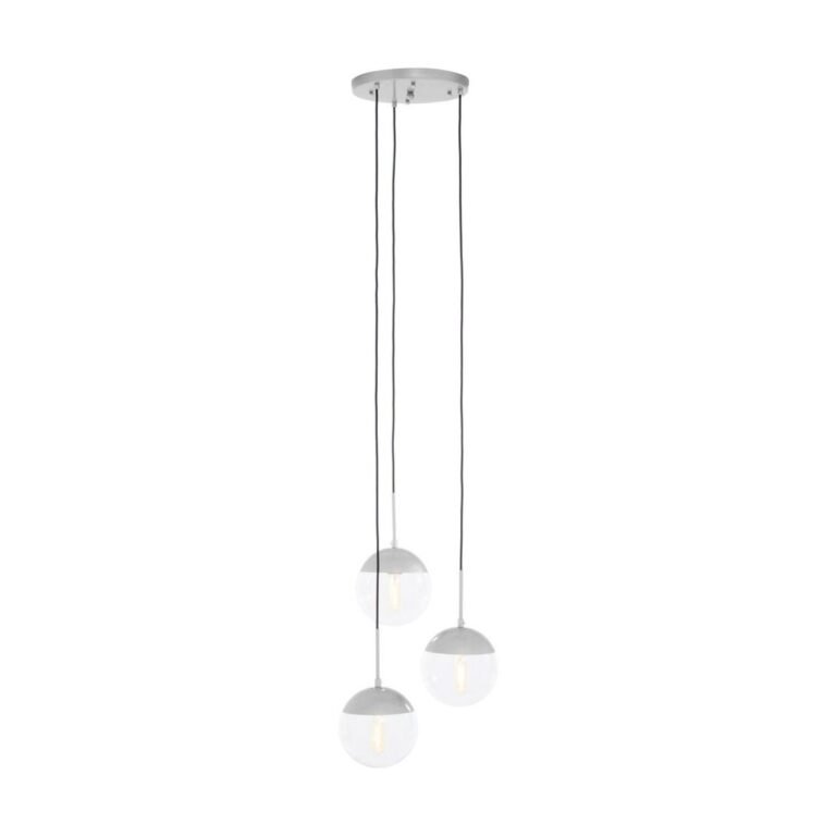 Vivar Chrome Finish 3 Pendant Light