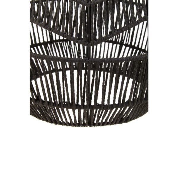Everls Black Paper Rope Pendant Lamp - Image 8