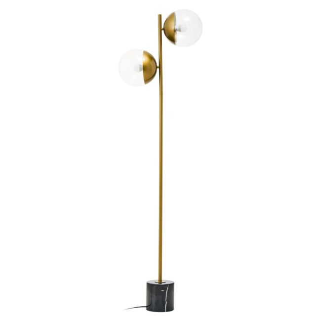 Vivar Gold Finish Metal Floor Lamp