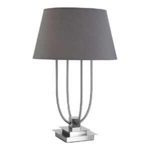 Argen Park Grey Shade / Eu Plug Table Lamp