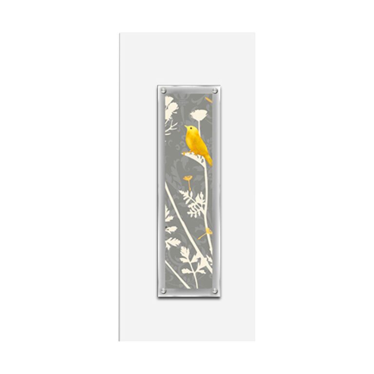Uln Yellow Bird 1 Framed Wall Art