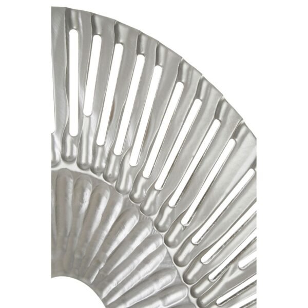 Allisk Oval Silver Wall Sculpture - Image 3