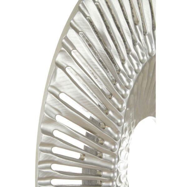 Allisk Oval Silver Wall Sculpture - Image 4