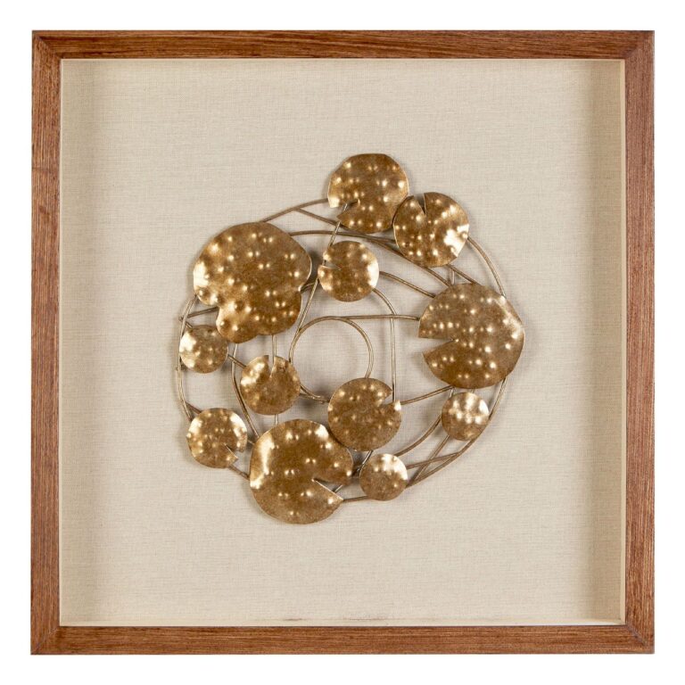 Arn Framed Bronze Abstract Wall Art