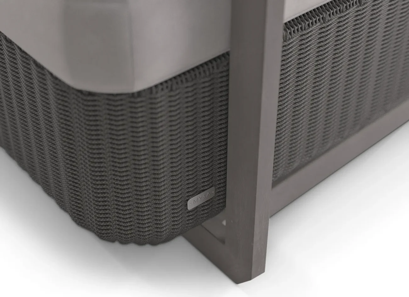 Hampton Grey Two Seat Sofa