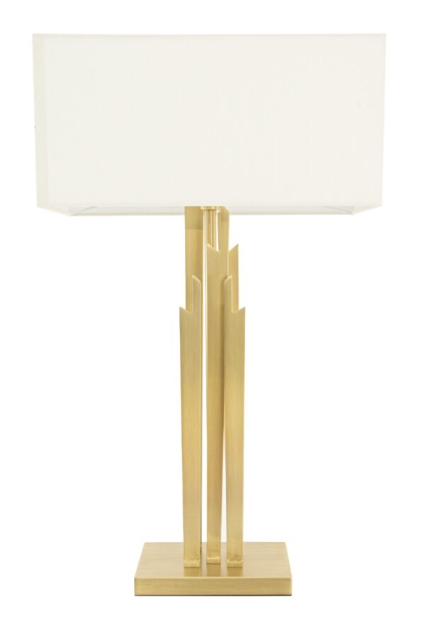 Carrick Pale Gold Finish Table Lamp