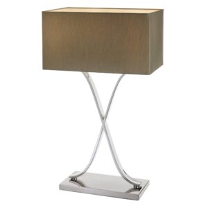 Byton Tall Nickel Finish Table Lamp