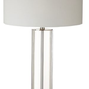 Lisle Tall Nickel Finish Table Lamp